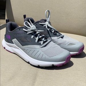 North Face Sneakers - Purple and Gray women’s 9.5